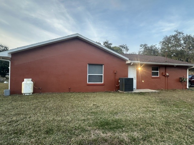 Freshly painted house exterior in Volusia County